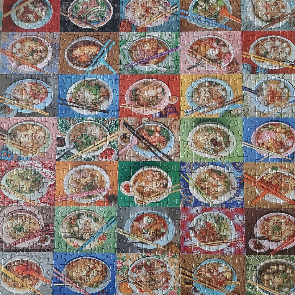 Noodles For Lunch Puzzle - Galison - 500 pieces - Picture 3 of 5